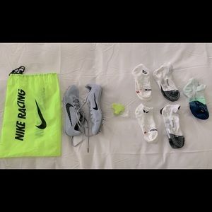 Nike Track Running Spike Set & Socks